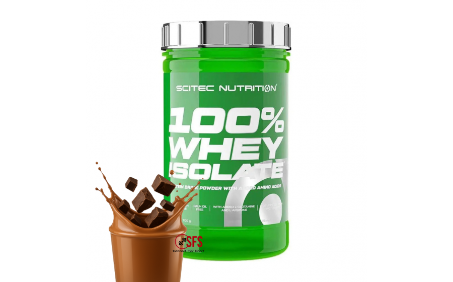 Scitec Nutrition 100% Whey Isolate – Chocolate, 700 г Scitec Nutrition 100% Whey Isolate 700 g – порошковий протеїн зі
