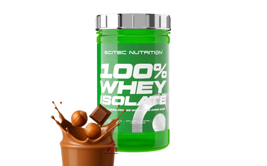 Scitec Nutrition 100% Whey Isolate – Chocolate Hazelnut, 700 г Scitec Nutrition 100% Whey Isolate 700 g – порошковий протеїн зі
