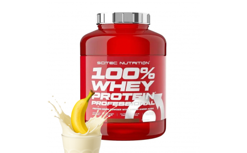 Scitec Nutrition 100% Whey Protein Professional  (2,3 kg, banana)