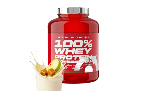Scitec Nutrition 100% Whey Protein Professional  (2,3 kg, caramel-apple)