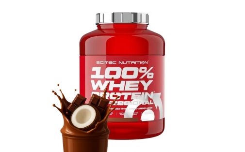 Scitec Nutrition 100% Whey Protein Professional  (2,3 kg, chocolate coconut)