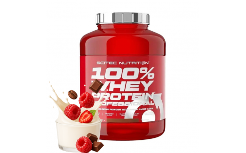 Scitec Nutrition 100% Whey Protein Professional (2,3 kg, chocolate raspberry)