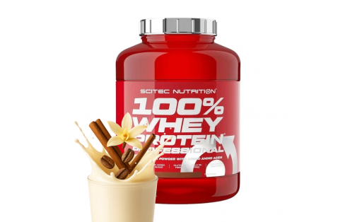 Scitec Nutrition 100% Whey Protein Professional  (2,3 kg, cinnamon vanilla)