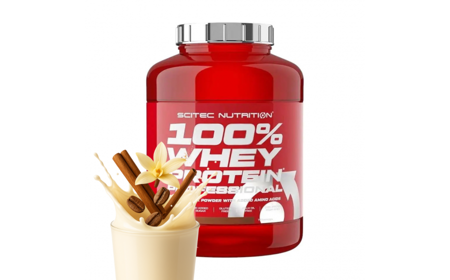 Scitec Nutrition 100% Whey Protein Professional  (2,3 kg, cinnamon vanilla)