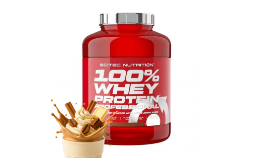 Scitec Nutrition 100% Whey Protein Professional (2,3 kg, cinnamon white chocolate mocha)