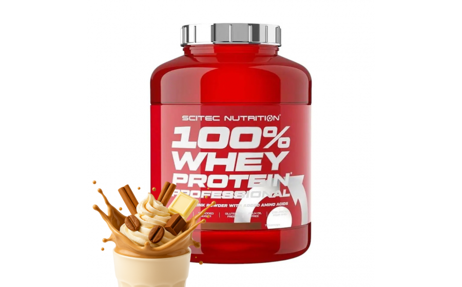 Scitec Nutrition 100% Whey Protein Professional (2,3 kg, cinnamon white chocolate mocha)