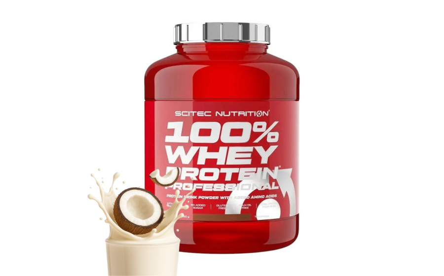 Scitec Nutrition 100% Whey Protein Professional (2,3 kg, coconut)