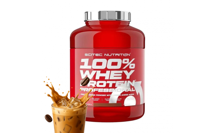 Scitec Nutrition 100% Whey Protein Professional (2,3 kg, ice coffe)