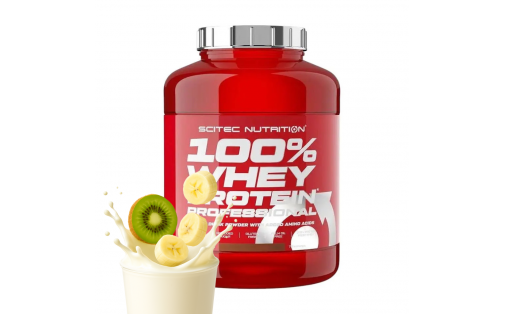 Scitec Nutrition 100% Whey Protein Professional  (2,3 kg, kiwi banana)