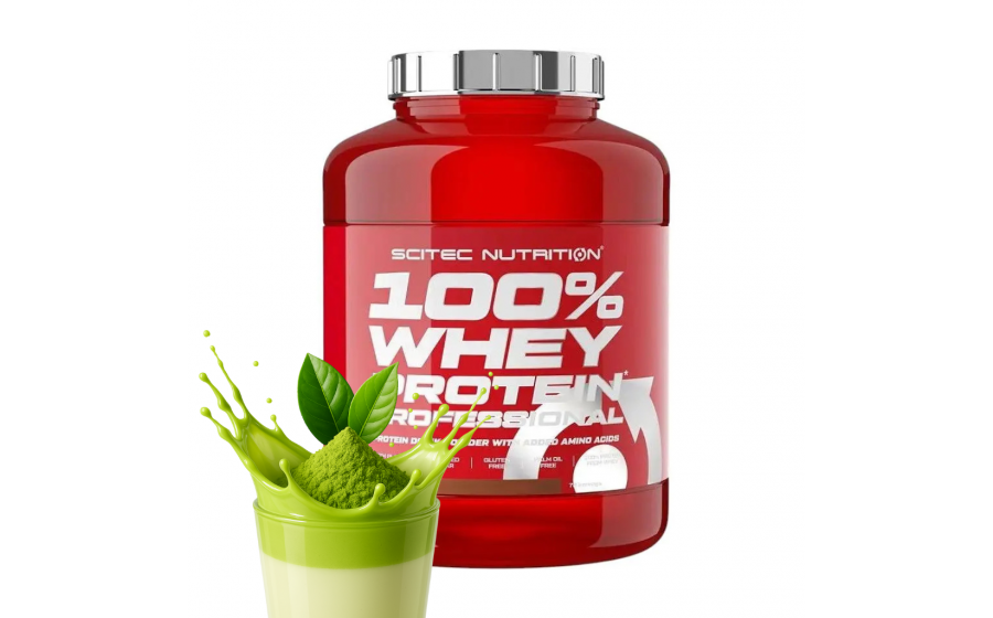 Scitec Nutrition 100% Whey Protein Professional (2,3 kg, matcha tea)