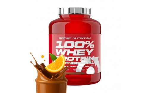 Scitec Nutrition 100% Whey Protein Professional  (2,3 kg, orange chocolate)
