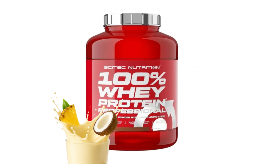 Scitec Nutrition 100% Whey Protein Professional (2,3 kg, pina colada)