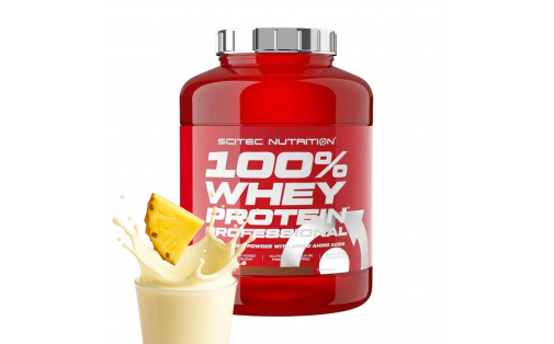 Scitec Nutrition 100% Whey Protein Professional (2,3 kg, pineapple cream)