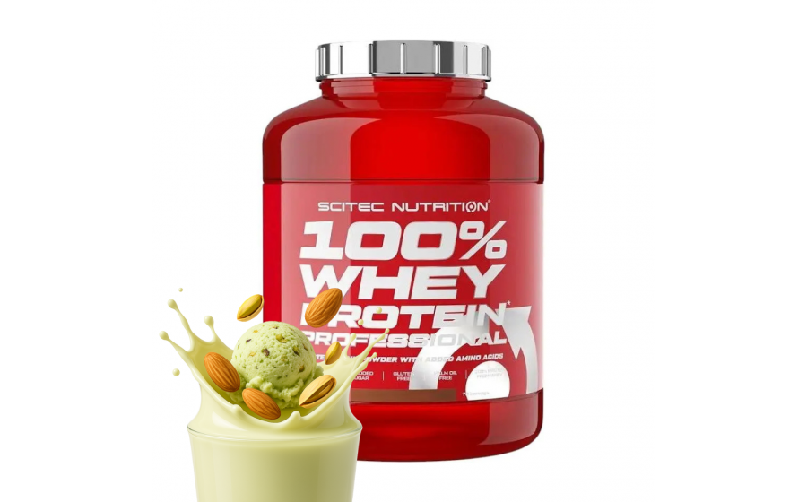Scitec Nutrition 100% Whey Protein Professional (2,3 kg, pistachio almond)