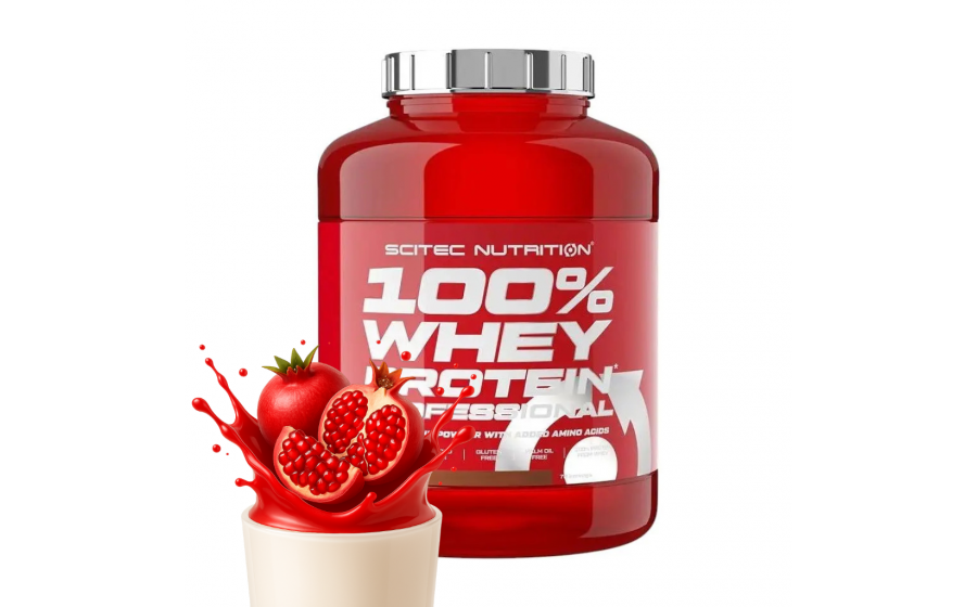 Scitec Nutrition 100% Whey Protein Professional (2,3 kg, pomegranate)