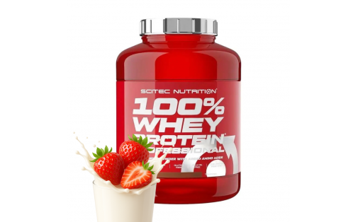 Scitec Nutrition 100% Whey Protein Professional  (2,3 kg, strawberry)