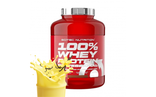 Scitec Nutrition 100% Whey Protein Professional  (2,3 kg, vanilla)