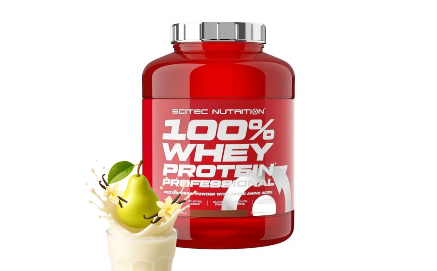 Scitec Nutrition 100% Whey Protein Professional (2,3 kg, vanilla pear)