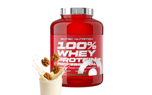 Scitec Nutrition 100% Whey Protein Professional (2,3 kg, walnut)
