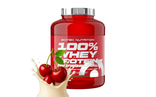 Scitec Nutrition 100% Whey Protein Professional  (2,3 kg, yogurt cherry)