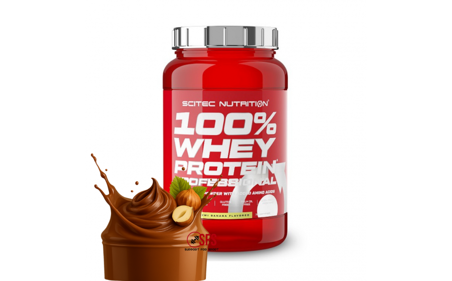 Scitec Nutrition 100% Whey Protein Professional (920 g, chocolate hazelnut)
