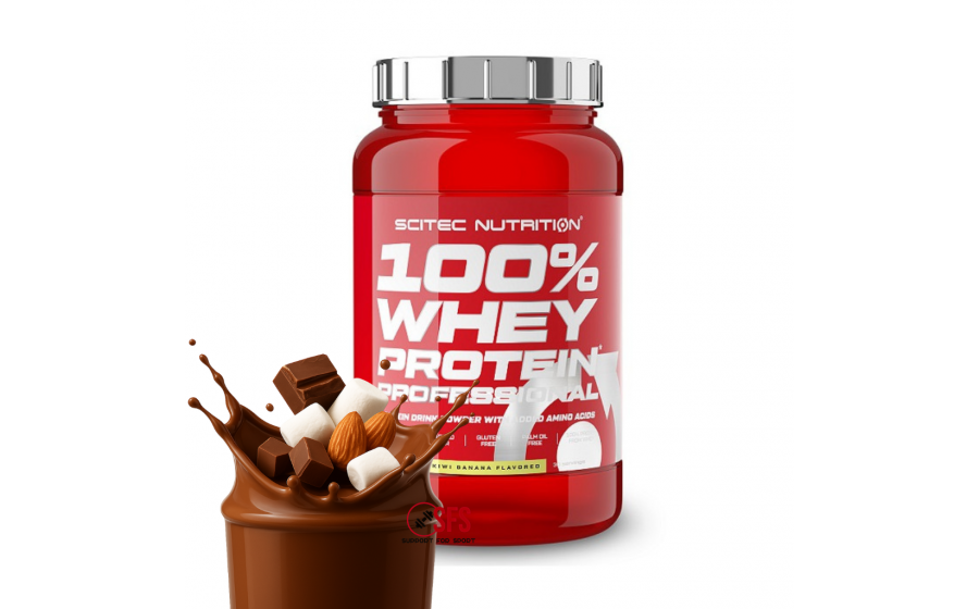 Scitec Nutrition 100% Whey Protein Professional (920 g, chocolate rocky road)