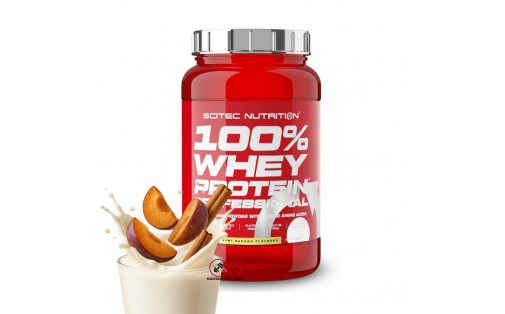 Scitec Nutrition 100% Whey Protein Professional (920 g, cinnamon plum)