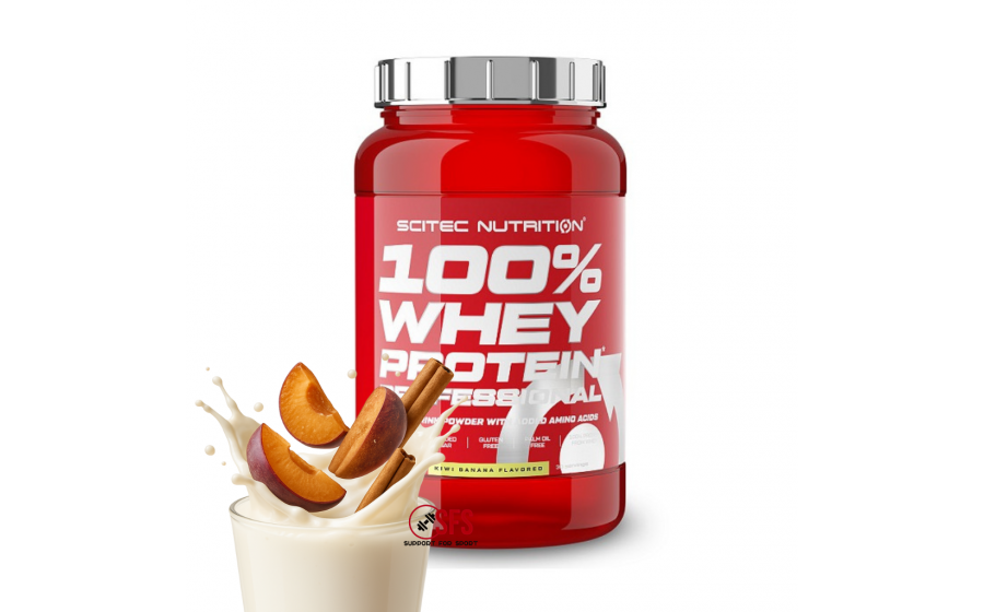Scitec Nutrition 100% Whey Protein Professional (920 g, cinnamon plum)