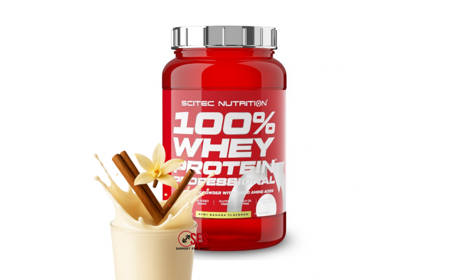 Scitec Nutrition 100% Whey Protein Professional (920 g, cinnamon vanilla)