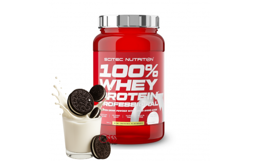 Scitec Nutrition 100% Whey Protein Professional (920 g, double stuffed black cookies)