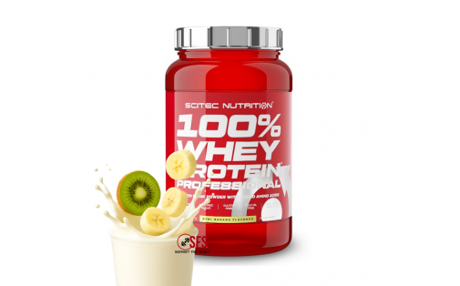 Scitec Nutrition 100% Whey Protein Professional (920 g, kiwi banana)