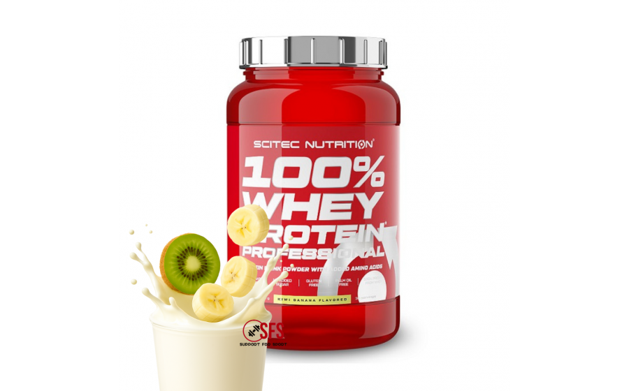 Scitec Nutrition 100% Whey Protein Professional (920 g, kiwi banana)