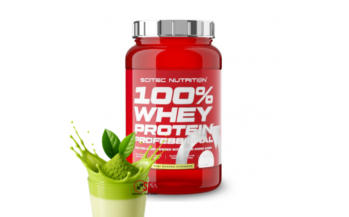 Scitec Nutrition 100% Whey Protein Professional (920 g, matcha tea)
