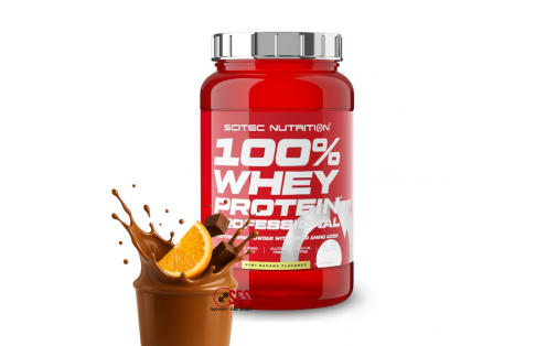 Scitec Nutrition 100% Whey Protein Professional (920 g, orange chocolate)