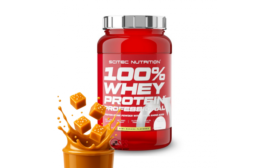 Scitec Nutrition 100% Whey Protein Professional (920 g, salted caramel)