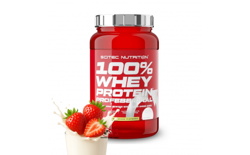 Scitec Nutrition 100% Whey Protein Professional (920 g, strawberry)