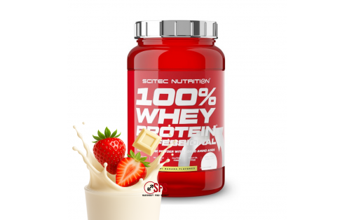 Scitec Nutrition 100% Whey Protein Professional (920 g, strawberry white chocolate)