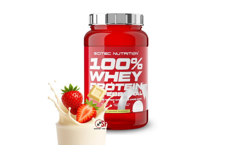 Scitec Nutrition 100% Whey Protein Professional (920 g, strawberry white chocolate)