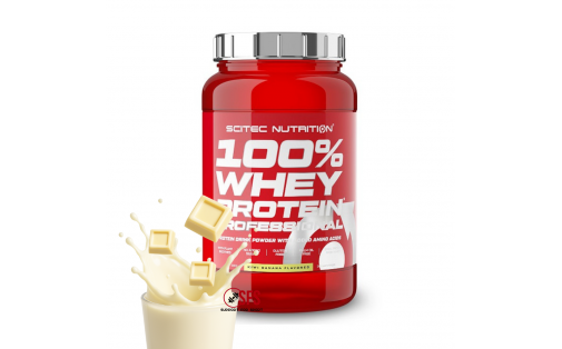 Scitec Nutrition 100% Whey Protein Professional (920 g, white chocolate)