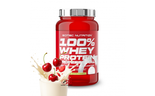 Scitec Nutrition 100% Whey Protein Professional (920 g, yogurt cherry)