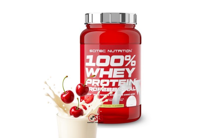 Scitec Nutrition 100% Whey Protein Professional (920 g, yogurt cherry)