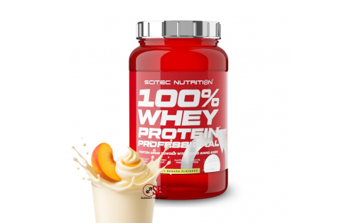 Scitec Nutrition 100% Whey Protein Professional (920 g, yogurt peach)