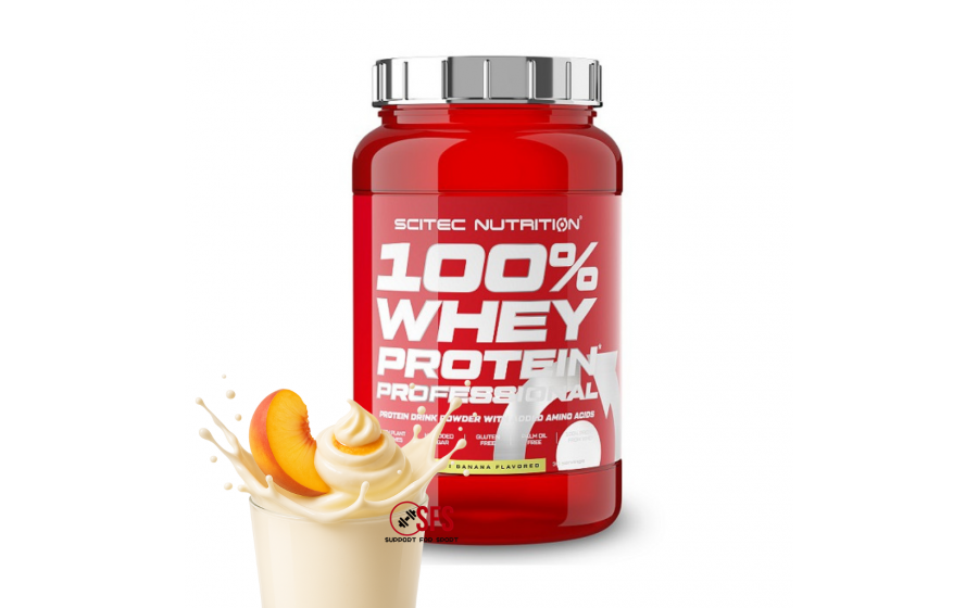 Scitec Nutrition 100% Whey Protein Professional (920 g, yogurt peach)