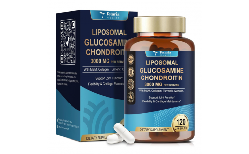 Totaria Liposomal Glucosamine Chondroitin 3000 мг — капсули для 