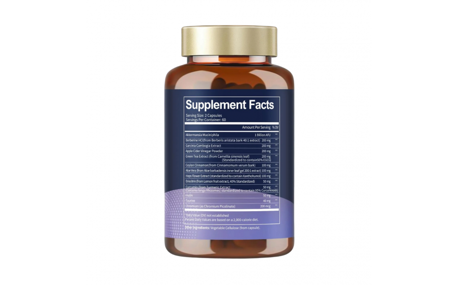 Totaria GLP‑1 Natural Support Akkermansia probiotic — 120 капсул