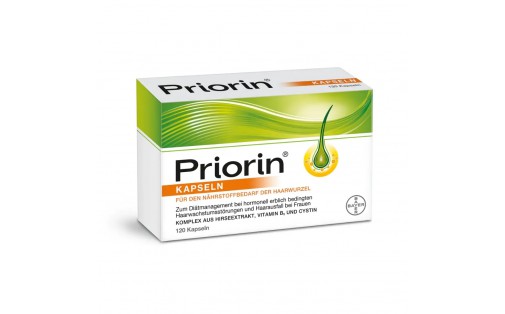 Bayer Priorin Capsules 120 капсул зміцнення волосся