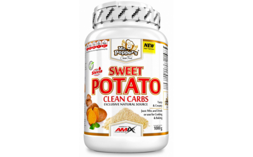 AMIX Mr.Poppers Sweet Potato Clean Carbs 1000 g Natural