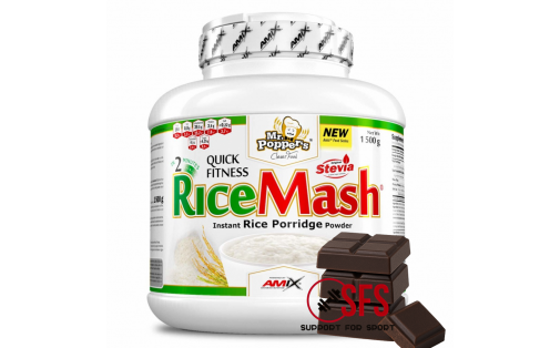 AMIX Mr. Popper´s RiceMash 1500 g Double Dutch Chocolate