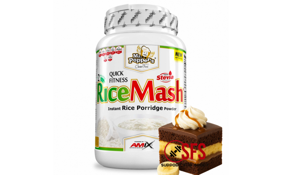 AMIX Mr. Popper´s RiceMash 600 g Banofee AMIX Mr. Popper´s RiceMash 600 g Banofee