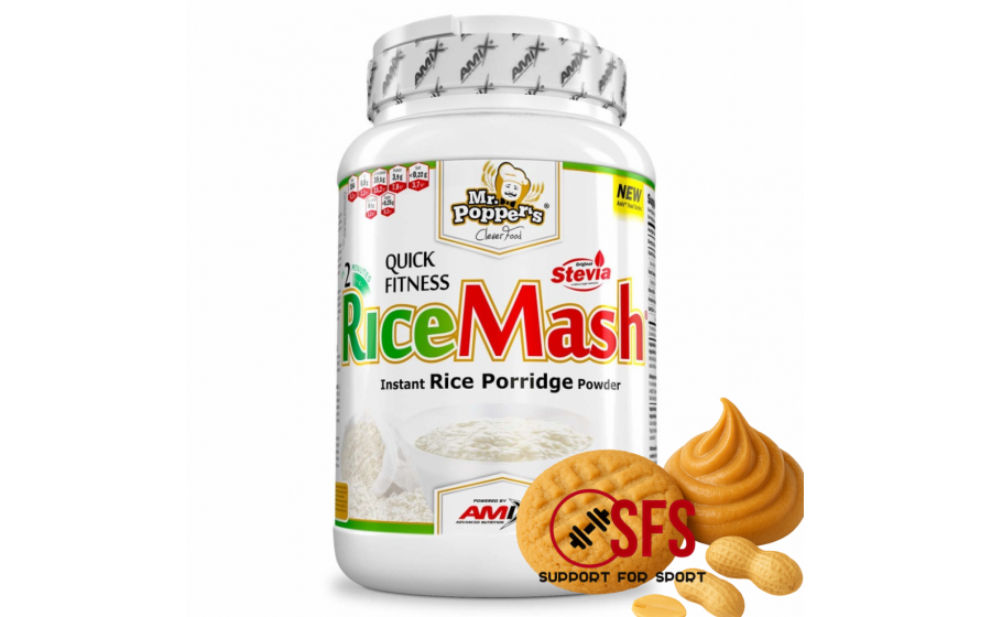 AMIX Mr. Popper’s RiceMash – Peanut Butter Cookies – 600 г